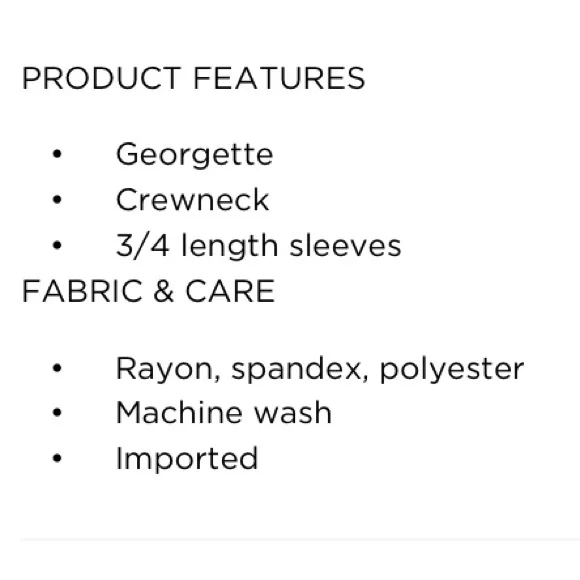 NWT EVRI Peplum Top - Picture 2 of 6